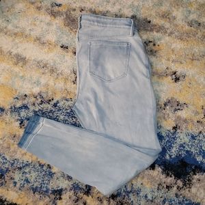 Rockstar super skinny raw hem jeans